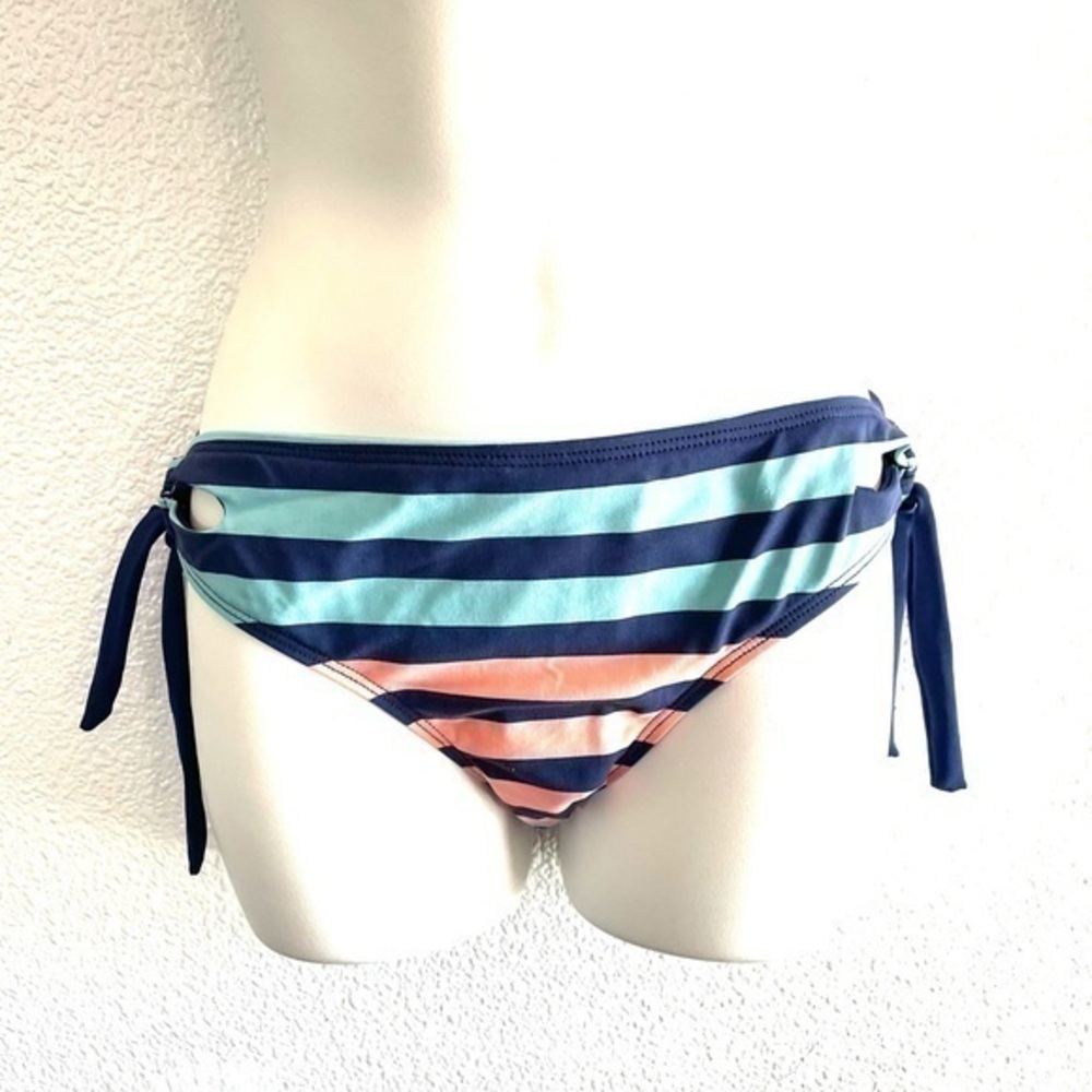 NEXT by Athena striped hip tie bikini bottom - M